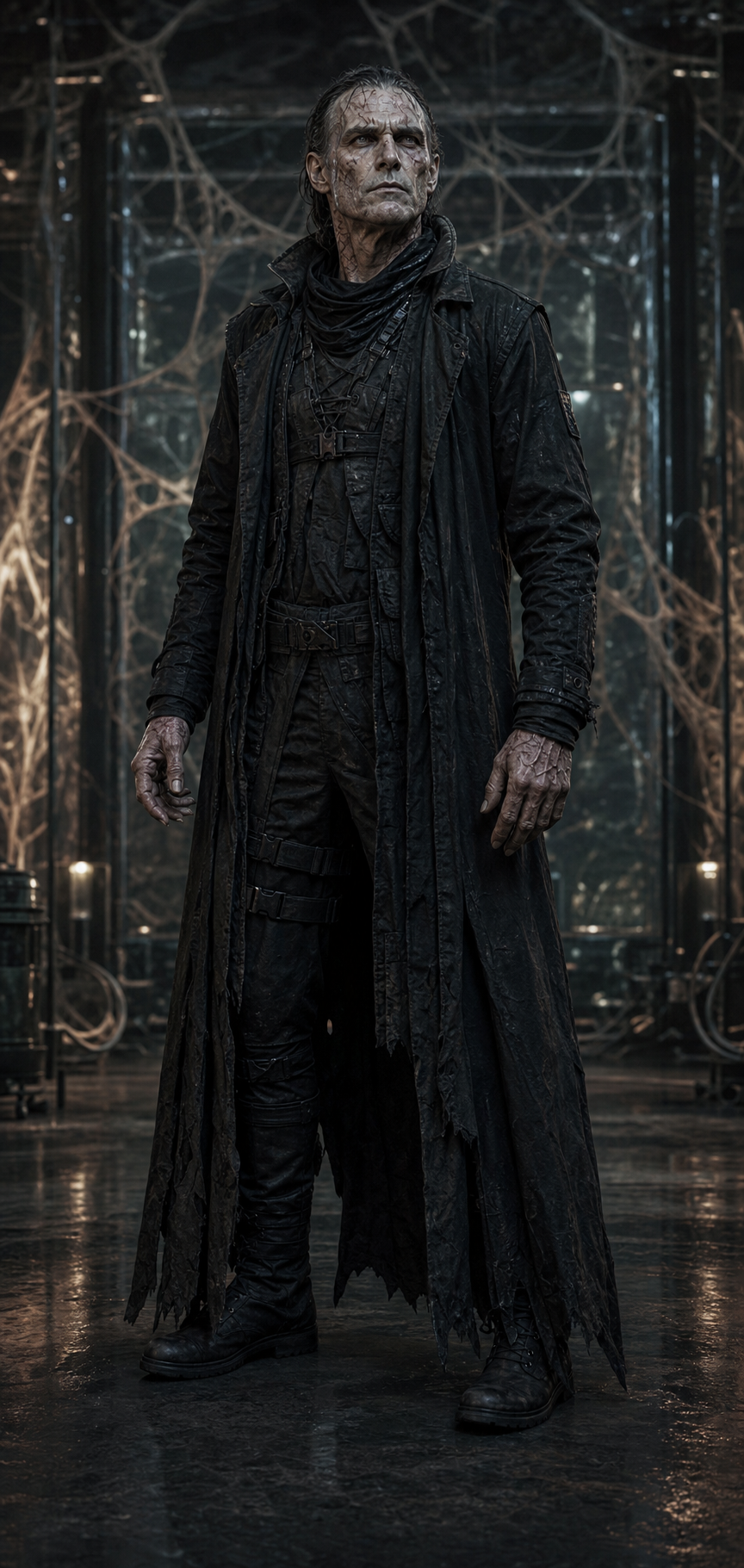 Interpretive character rendering of Azrael