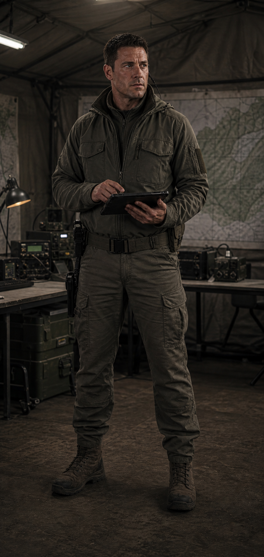 Interpretive character rendering of Brian Festa