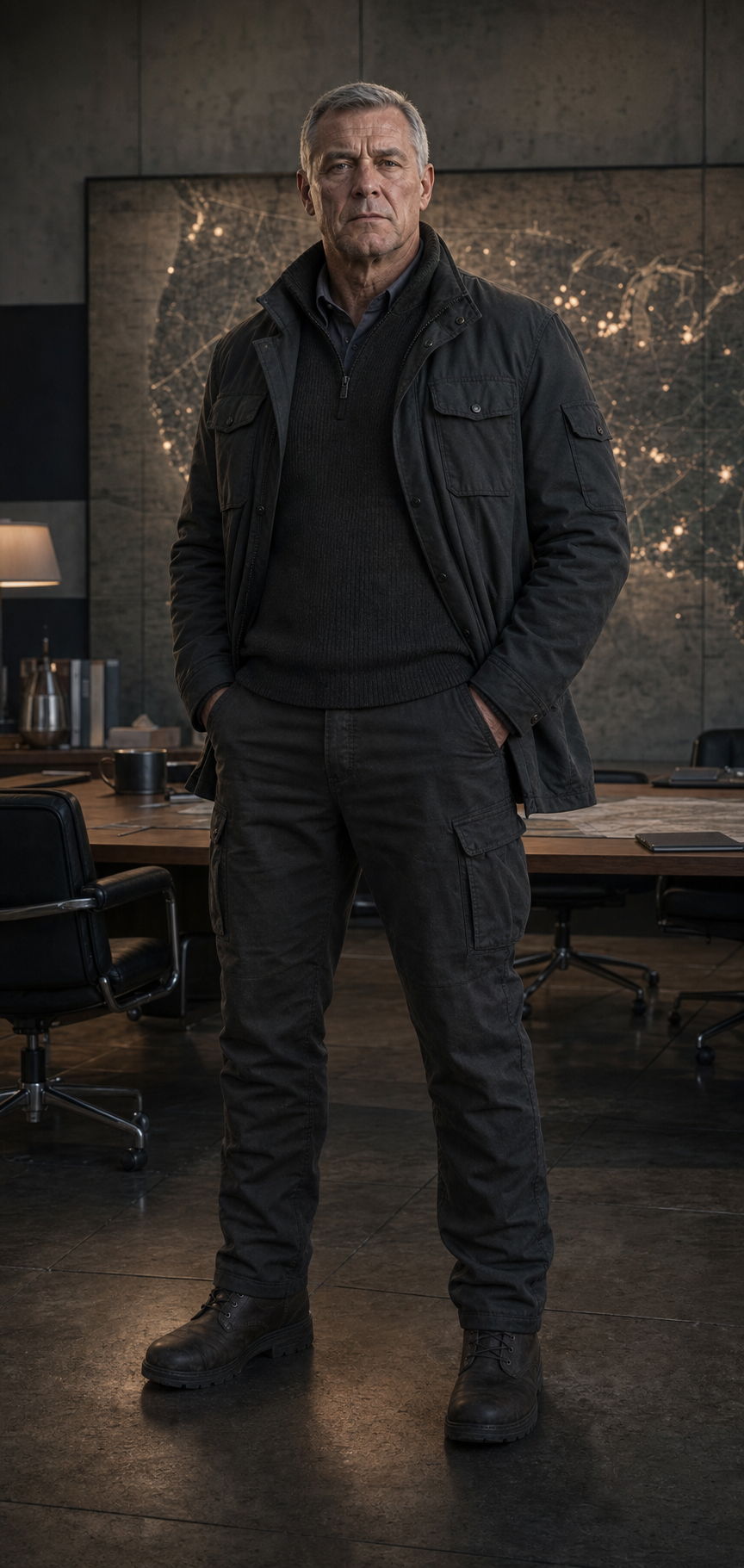 Interpretive character rendering of Dan Lemke