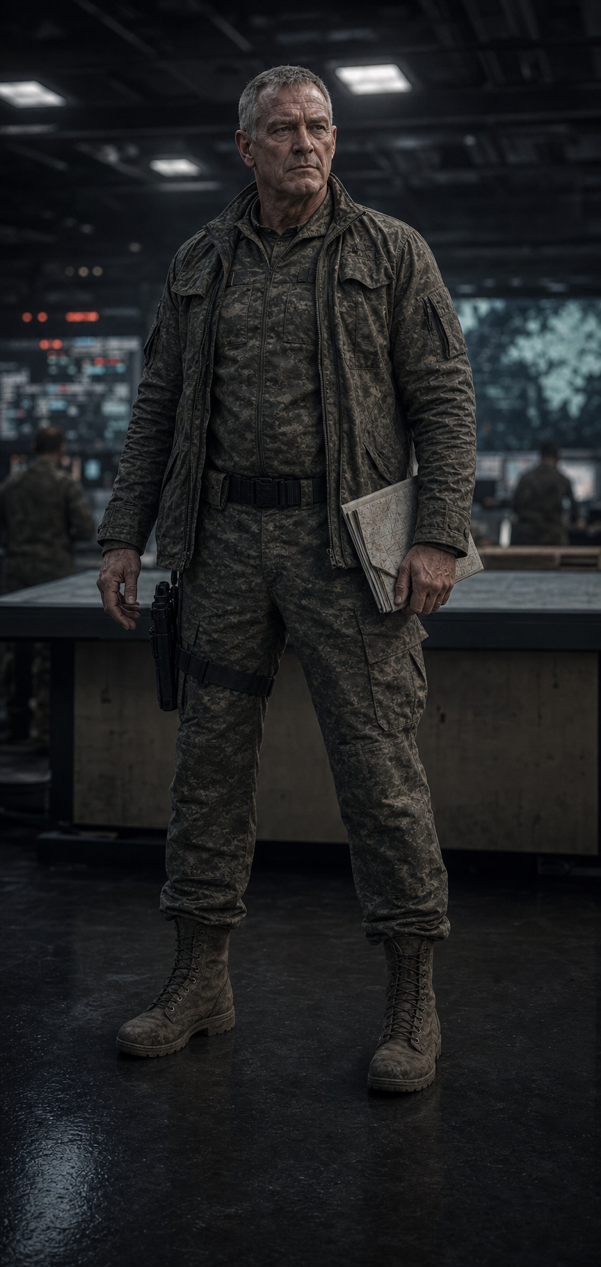 Interpretive character rendering of General Kennor