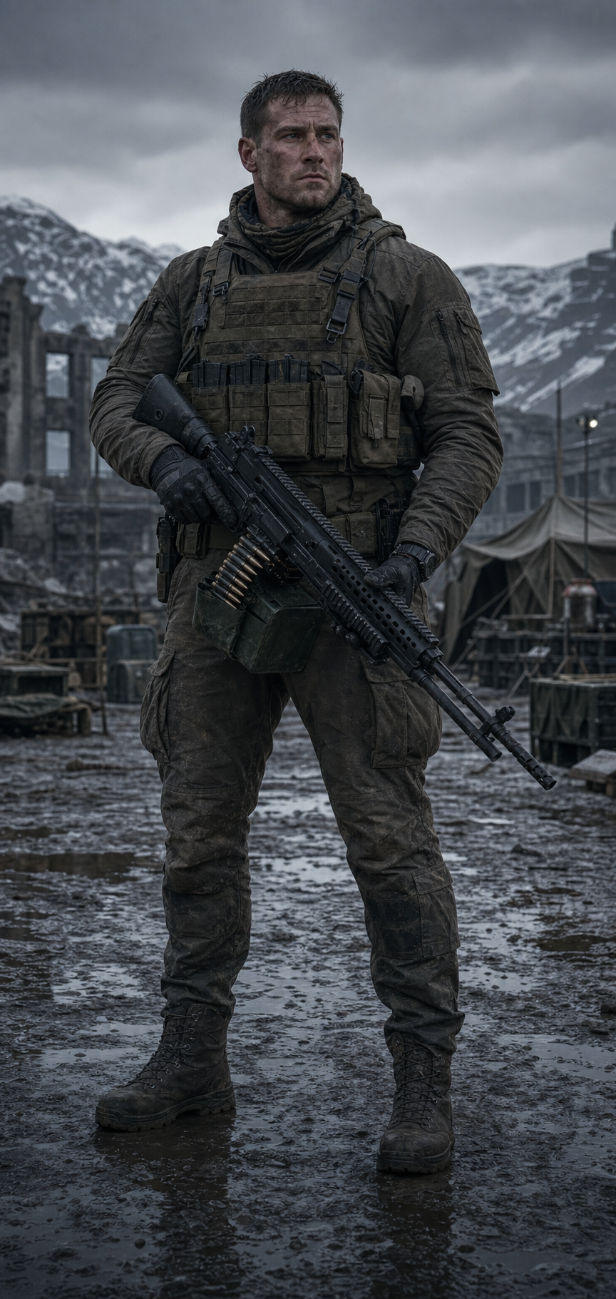 Interpretive character rendering of Hugh Stevenson