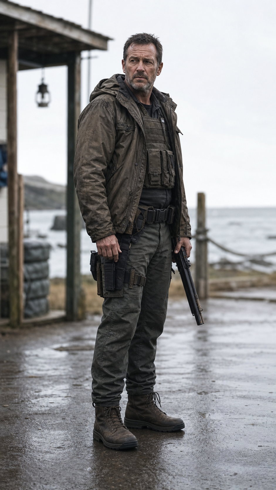 Interpretive character rendering of Jake Temper