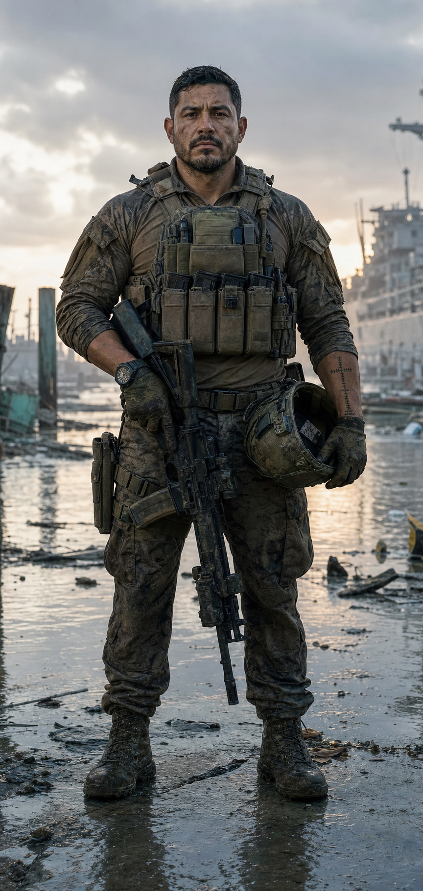 Interpretive character rendering of Jose Garcia