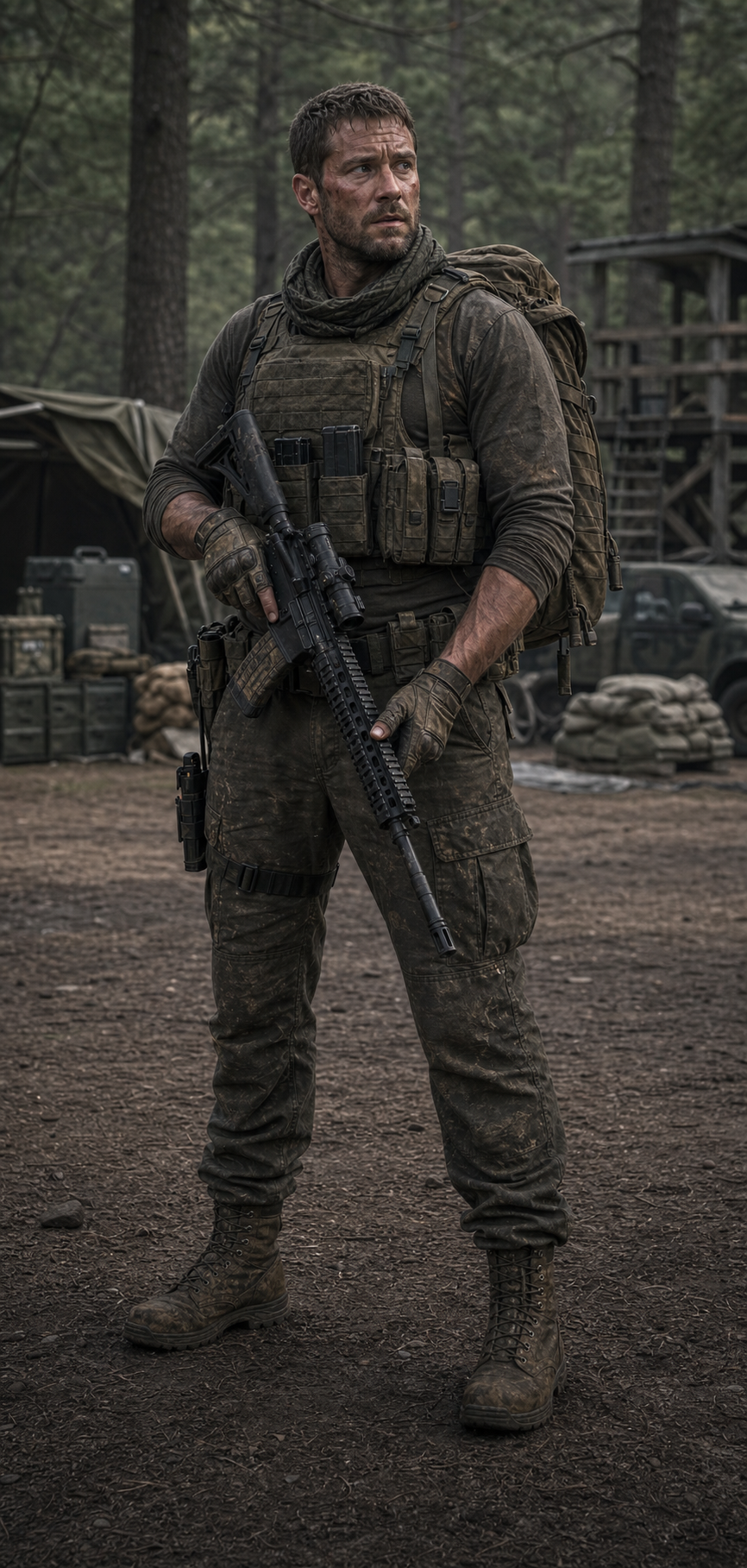 Interpretive character rendering of Matthew Keele