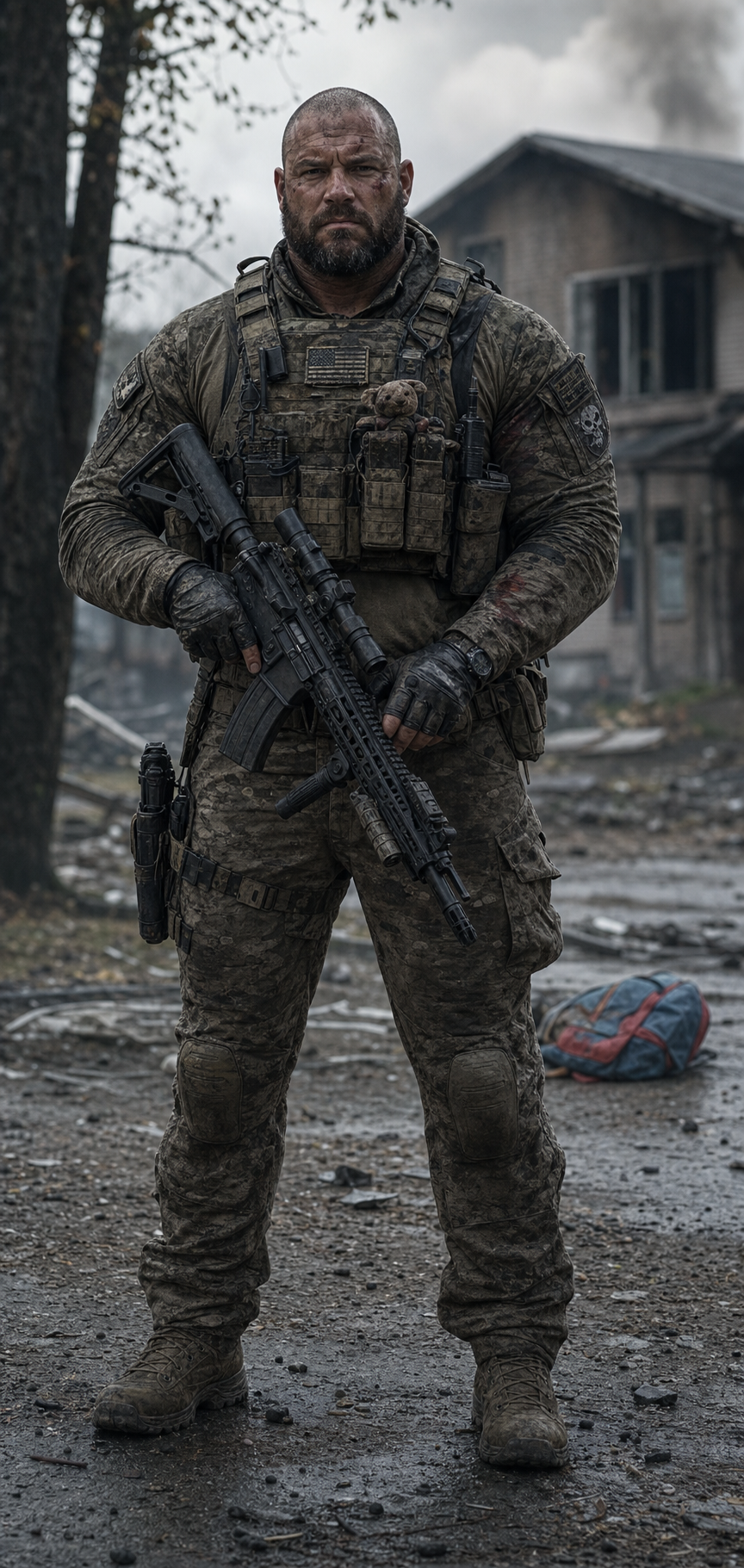 Interpretive character rendering of Parker Horn