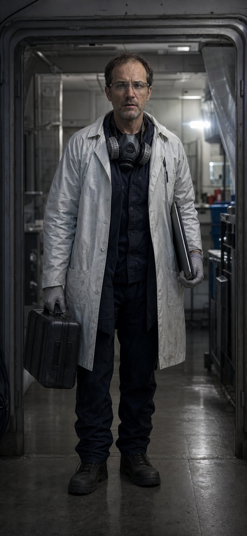Interpretive character rendering of Dr. Pat Ellis