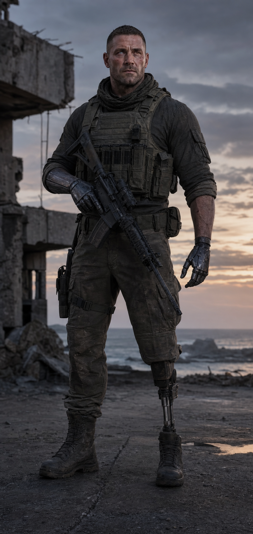 Interpretive character rendering of Reed Beckham