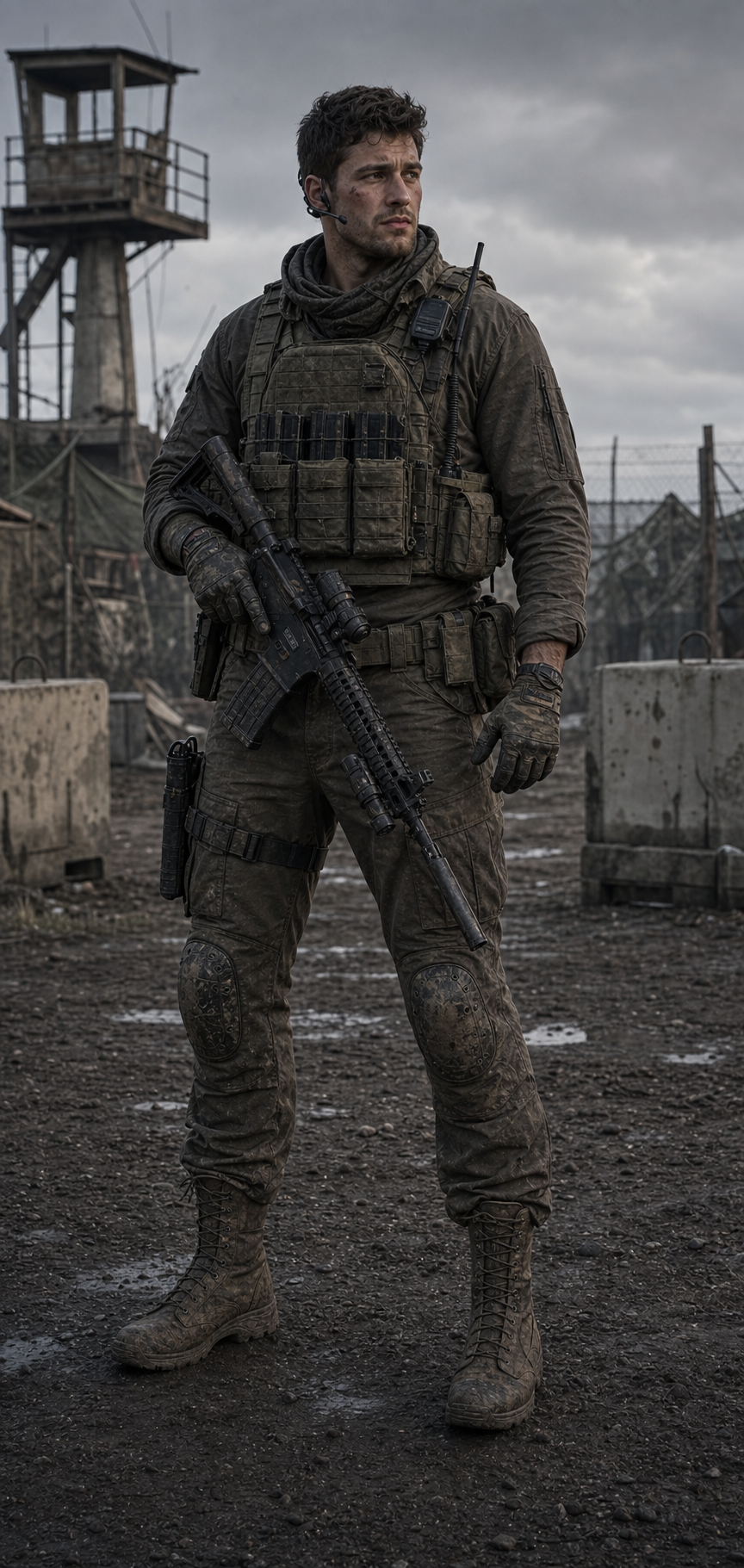 Character rendering of Will Lincoln, interpreted from Extinction Cycle book descriptions